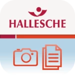 hallesche rechnungs-app android application logo